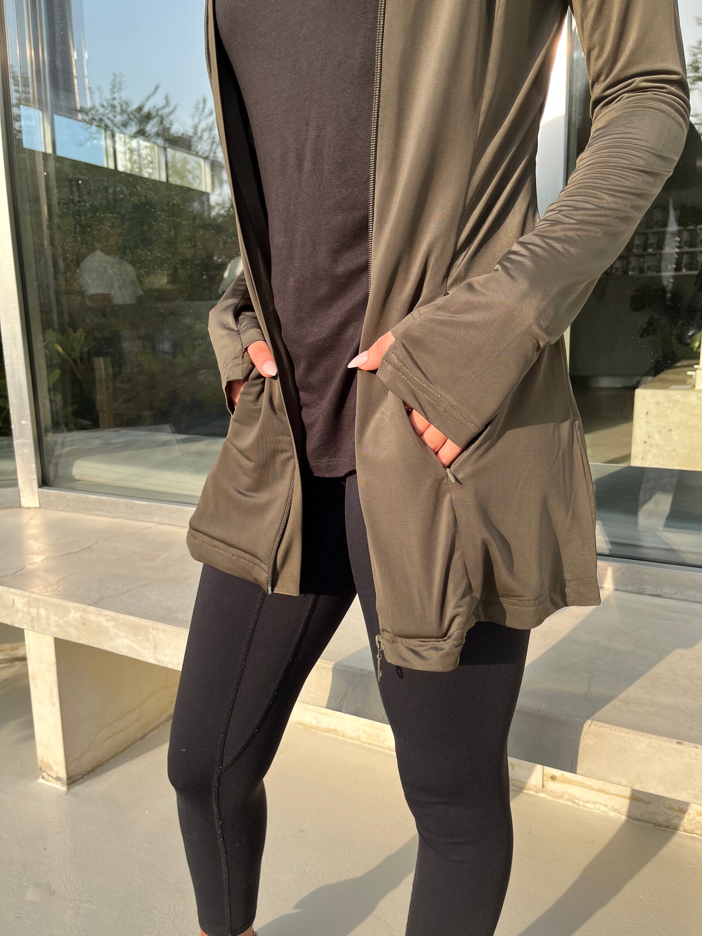 Green define jacket